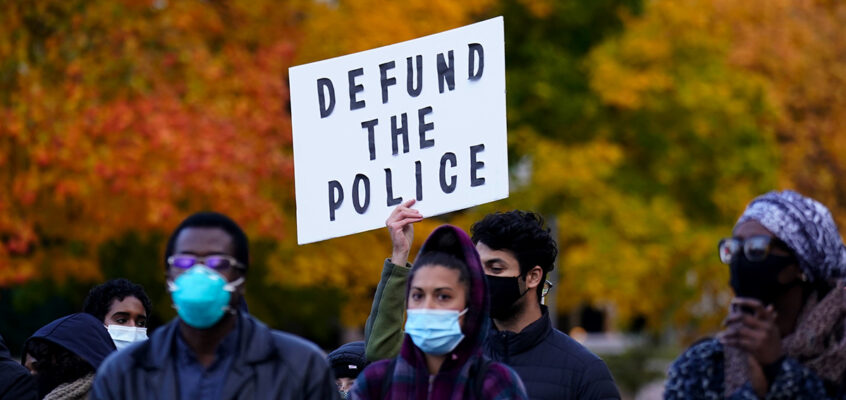 Thin-skinned blue line: Police fight against defunding, showing their true colours